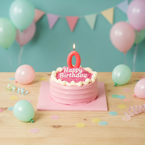 Bougie d'anniversaire numéro 0 - Product Image 3