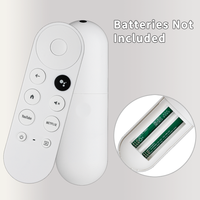 Télécommande vocale G9N9N compatible avec Google Chromecast 4K TV Controller GA01409-US GA01919-US GA01920-US GA01923-US
