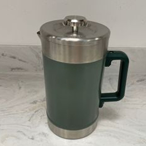 Tazze da viaggio per esterni 304 in acciaio inox per caffè francese a forma di pentola semplice moda con filtro isolante a freddo - Product Image 3