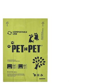 Custom Printed Pet Poop Bio Degradable Corn Starch <b>Compost</b> Waste <b>Bag</b> Eco-Friendly Bio Biodegradable Personalised - Product Image 4