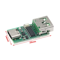 ZY12PDS type-c USB-C PD2.0 3.0 à DC USB déclencheur de charge rapide trompeur Module de détecteur d'interrogation