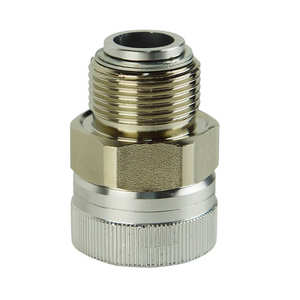 Conectores de Manguera de Acoplamiento Rápido para Dispensador de Combustible de Cobre, Junta Giratoria Modelo HS-01 para Estación de Servicio de Gasolina, Hecho en China - Product Image 4