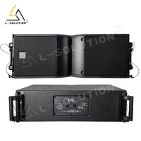 Haute qualité K210 actif Double 10 pouces 2 voies haut-parleur armoire Audio scène DJ professionnel Line Array système de son