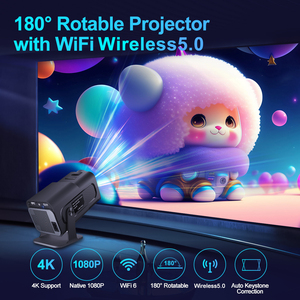 Projecteur intelligent sans fil Magcubic HY320 Wifi6 1080P 8K pour films, idéal pour l'extérieur, la maison et le bureau – Nouveauté 2026 à succès - Product Image 3