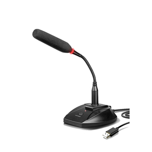 Goose USB máy tính để bàn ngưng Microphone 50cm phạm vi rõ ràng đài phát thanh giao diện giám sát cho các bài giảng chơi game lưu trữ có dây - Product Image 1