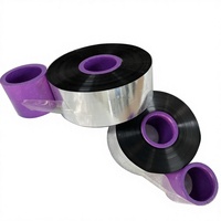 Ruban TTO à noyau plastique haute température de 33 mm, longueur de 450 mm à 600 mm, film PET, codeur de date, emballage et rubans d'impression