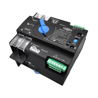 TOMZN AC110V 120V WIFI Smart ATS Commutateur de transfert automatique double alimentation sans interruption 2P 63A 100A 125A eWeLink Rail DIN