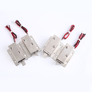 ตู้ล็อกเกอร์นิรภัยแบบเปิดพร้อมระบบล็อคไฟฟ้า 12v DC โซลินอยด์ควบคุมไฟฟ้า ตู้ล็อกเกอร์พัสดุด่วน ล็อคแม่เหล็กไฟฟ้า 24v - Product Image 1