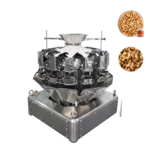 CE Certified Red Dates/Garlic /Bulk Bag Filling and Packaging Automatic Multihead Weigher with Packing Machine