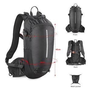 Sac à dos de cyclisme Rhinowalk 12 litres, sac à dos de randonnée pour cyclistes, sac à dos de vélo avec housse pour casque - Product Image 3