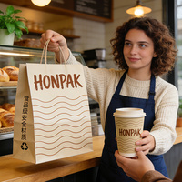Boîtes à frites, boîtes à hamburgers, emballages personnalisés, restauration rapide, poulet, hamburger, hot-dog, contenants en papier à emporter, boîtes à nourriture en papier HONPAK