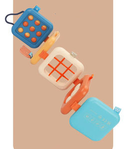 Nuevos juguetes, rompecabezas de música apilable ocupado, cubo inteligente sensorial, seis poliedros, Educación Temprana, entrenamiento de dedos, cubo sensorial ocupado - Product Image 2