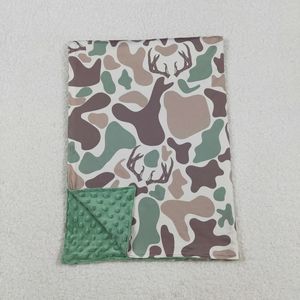 Manta de Camuflaje Verde para Bebé Recién Nacido - Product Image 4