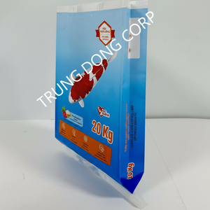 Bolsas de plástico tejidas de PP laminadas BOPP duraderas del proveedor de Vietnam, impresión y tamaño personalizados para alimento de arroz, fertilizante, envasado de alimentos - Product Image 1