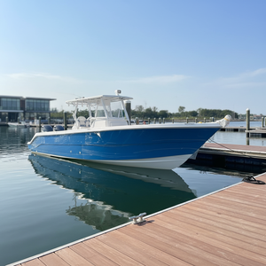 Bateau de pêche en fibre de verre de 9,5 m, nouveau design, fond en V profond, bateau de sport - Product Image 3