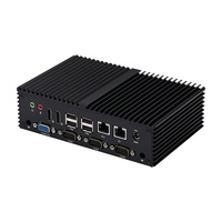 Mini PC Industrial Q10900X 5 Puertos Seriales RS232, DIY RAM/SSD/CPU N100 N150, Sin Ventilador, Funcionamiento Silencioso de 24 Horas