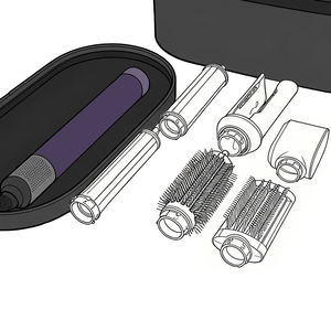 Rizador de Pelo HS09 Multifuncional con Caja de Regalo, 6 en 1, Venta de Fábrica - Product Image 1