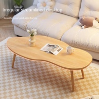 Table basse nordique, salon de petite taille, canapé de ménage, table à thé, petite table moderne simple