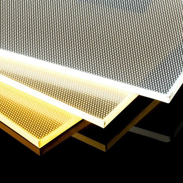 Factory Custom Size Thickness Light Guide Plate Acrylic Panel Edge Lit 2 3 4 5 6 8mm Sheet PMMA Laser Dotted V Cut Acrylic LGP