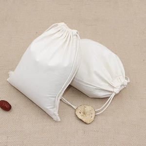 <span class=keywords><strong>Sac</strong></span> en coton personnalisé avec cordon de serrage, idéal pour les mariages, les fêtes, les <span class=keywords><strong>cadeaux</strong></span>, les emballages, le rangement domestique, avec logo, vente en gros par lot - Product Image 2