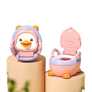 Siège de toilette portable pour bébé Lebonni, design canard, en plastique, pour tout-petits et nourrissons, grande taille - Product Image 1