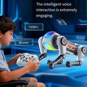 Chien robot intelligent électrique avec IA, commande vocale programmable, chant et danse, jouet pour enfants, animal de compagnie électronique - Product Image 2