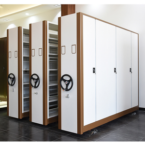 Moderna CKD in acciaio <span class=keywords><strong>Mobile</strong></span> scaffalature di archiviazione compattatore di massa pieghevole per la scuola palestra ospedale uso ufficio governativo - Product Image 3