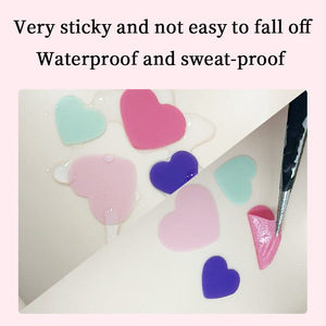 18 patchs/feuille en forme de cœur, <span class=keywords><strong>patch</strong></span> anti-boutons coloré, cache-boutons en forme de cœur, vente en gros, <span class=keywords><strong>patch</strong></span> anti-acné coloré en forme de cœur - Product Image 5
