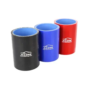 China Factory Wholesale High Performance Blue Black Red Color Customized Length From 6mm To 152mm Straight Silicone Hose