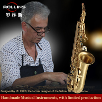 Brass Material High Grade Eb Alto Saxophone for Students Factory Price 9903 Woodwind Instrument Alto Saxophone