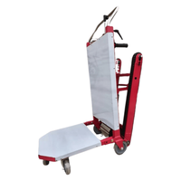 Chariot élévateur électrique pliable à quatre roues de 400 kg pour l'escalade des escaliers