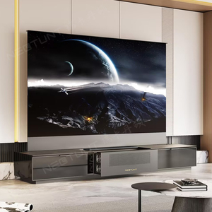 2024 nuovo lancio Wupro x Nectunt Laser <span class=keywords><strong>TV</strong></span> Cabinet 100/120 pollici intelligente invisibile Home Cinema Cabinet per proiettore Laser UST 4K - Product Image 2