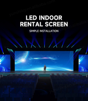 Écran modulaire souple de location, rideau vidéo LED, carte graphique DVI, contrôle, affichage couleur RGB P3.9, animation d'ascenseur