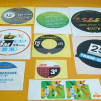 Autocollants d'étiquettes de fleurs artificielles imperméables à lettres anglaises estampées or, autocollants adhésifs pour l'artisanat et les cadres photo