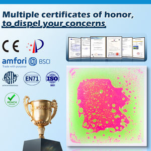 1PC Équipement d'entraînement sensoriel Jouets anti-stress Tapis sensoriel liquide UV Jouets sensoriels pour enfants ayant des besoins spéciaux Autisme - Product Image 5