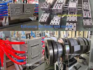 Профильный профиль из ПВХ, электрический провод, кабель, чемодан, прямоугольная канальная машина, экструзионная линия - Product Image 4
