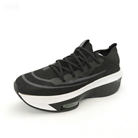 Zapatillas de Running Profesionales para Hombre, Transpirables, con Malla, para Maratón, con Amortiguación de Aire y Placa de Carbono