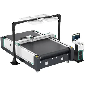 Machine de découpe automatique de tissu cnc de couteau de vibration de tissu d'AOL