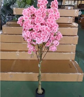 BF Künstlicher Kirschblütenbaum Bonsai Künstliche Pflanze für Landschaftsgestaltung Freistehend für Innenräume Hochzeiten Heim Einkaufszentren Dekoration
