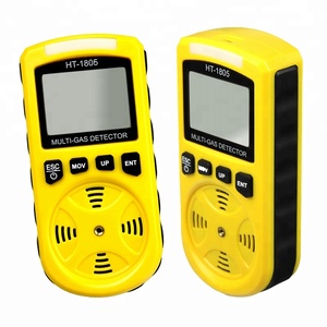เครื่องวิเคราะห์ก๊าซแบบพกพา Hti Ht-1805 สี่ในหนึ่ง ตรวจจับ O2 Co H2s LeL เครื่องทดสอบก๊าซพิษแบบพกพา - Product Image 5