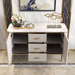High Quality High <strong>Gloss</strong> <strong>White</strong> Buffet Storage Cabinet <strong>Sideboard</strong> Luxury Modern Wooden Dining <strong>Sideboard</strong> - Product Image 4