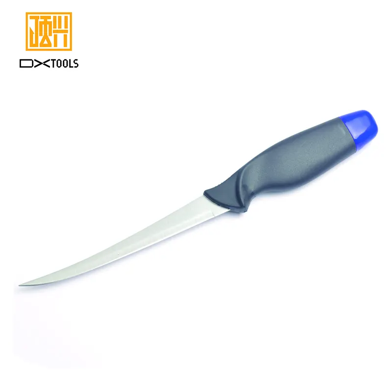 New Stainless Steel With PP Plastic Handle Filleting Knife Fish Fillet Knife For Fishing Kitchen
