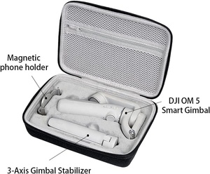 Étui de transport EVA portable personnalisé pour <span class=keywords><strong>stabilisateur</strong></span> de <span class=keywords><strong>smartphone</strong></span> <span class=keywords><strong>DJI</strong></span> <span class=keywords><strong>OM</strong></span> <span class=keywords><strong>5</strong></span> accessoires sac de rangement protecteur - Product Image 3