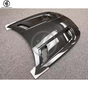 New Black Glossy Twill Weave Full Dry Carbon Fiber Front Hood for AMG GT GTC GTS 2015-2018 Car Parts - Product Image 6