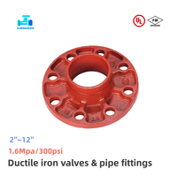 Haute Qualité FM UL Raccord à rainures en fonte ductile pour casque de pompier, pour la lutte contre les incendies et les systèmes d'incendie