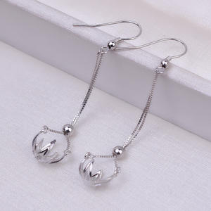 Componentes de joyería Wenchi S925 de plata para bricolaje: accesorios para collar femenino, engaste de perla vacío sin perforación de 7-8 mm, gancho para pendiente. - Product Image 1