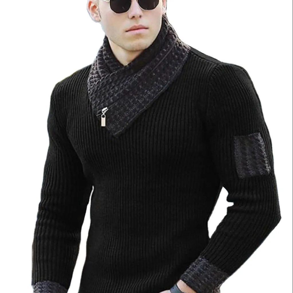 New Fall 2021 England Large Size Men's Sweater Pullover Long Sleeve Fashion Sweaters Hoodies