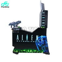 Machine de jeu d'arcade de tir classique à pièces, de qualité, en promotion, sur le thème de l'extermination des extraterrestres