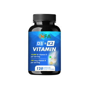 Cápsulas de Vitamina D3 y K2 Directas de Fábrica para Fortalecer Huesos y Dientes con Cápsulas de Vitaminas - Product Image 1