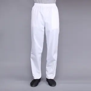 Professional Restaurant Men Cooking Trousers Chef Uniform Kitchen Wear Chef Pants For Restaurant Custom Designs